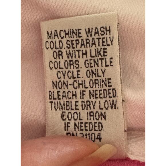 Kim Rogers Women's Small Pink long sleeved hoodie with pockets - Picture 7 of 12